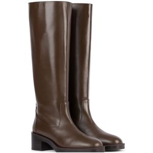 Stuart Weitzman, Schoenen, Dames, Bruin, 38 EU, Kaia Knee-High Laars