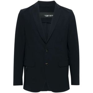 Rrd, Technische Blazer Blauw, Heren, Maat:XL