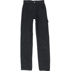 Dickies, Jeans, Heren, Zwart, W34, Denim, Zwarte Logo Jeans voor Heren