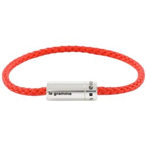 Le Gramme, Bracelets Rood, Heren, Maat:ONE Size