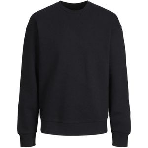 Jack & Jones, Sweatshirts & Hoodies, Heren, Zwart, S, Klassieke Sweater