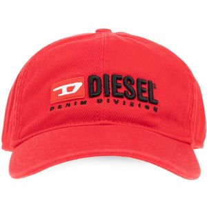 Diesel, Corry-Div-Wash baseball ap Rood, Heren, Maat:S