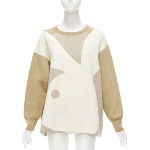 Marc Jacobs Pre-owned, Pre-owned, Dames, Beige, S, Wol, Pre-owned Wool tops