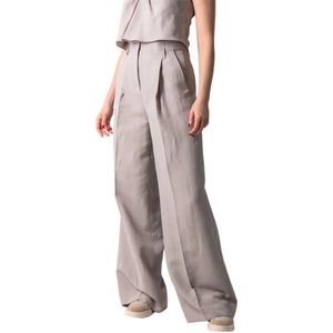 Dorothee Schumacher, Zomer Cruise Broek in Zacht Beige Beige, Dames, Maat:L