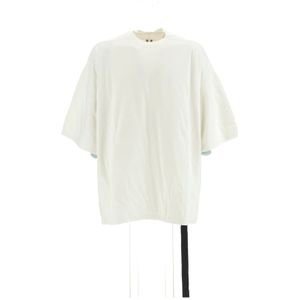 Rick Owens, Tops, Heren, Wit, ONE Size, T-Shirts