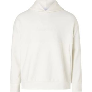 Calvin Klein, Sweatshirts & Hoodies, Heren, Wit, L, Katoen, Hoodie