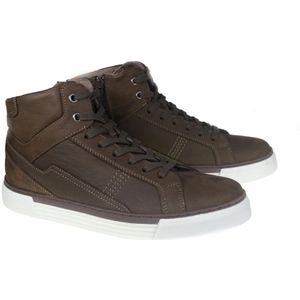 Gabor, Schoenen, Heren, Groen, 40 EU, Leer, Hoge Sneaker Boot - Pius