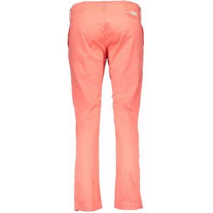 Gant, Broeken, Dames, Roze, L, Katoen, Katoenen Denim Broek