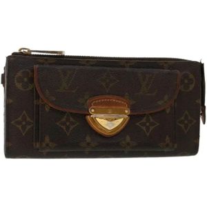 Louis Vuitton Vintage, Pre-owned Canvas wallets Bruin, Dames, Maat:ONE Size