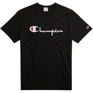 Champion, Tops, Heren, Zwart, 2Xl, Men`s t -shirt 210972 kk 001