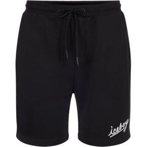 Iceberg, Korte broeken, Heren, Veelkleurig, XL, Zwart 5D Branding Shorts