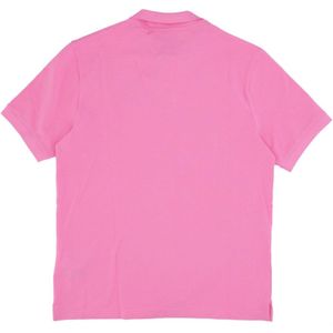 Nike, Tops, Heren, Roze, M, Katoen, Essential Pique Polo Shirt Playful Pink/White