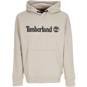 Timberland, Sweatshirts & Hoodies, Heren, Beige, M, Fossil Island Hoodie Korting Mannen