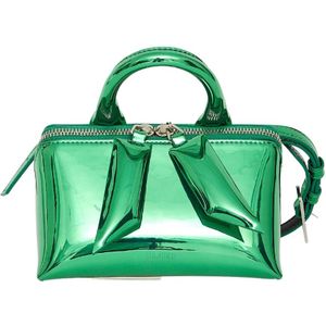 The Attico, Tassen, Dames, Groen, ONE Size, Groene Aw 23 Dames Mini Tas