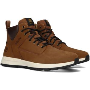 Timberland, Schoenen, Heren, Bruin, 41 1/2 EU, Leer, Heren Hoge Sneakers Killington Trekker