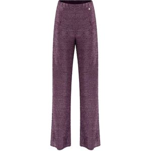 Harper & Yve, Broeken, Dames, Paars, S, Glitter-PA Broek