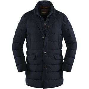 Moorer, Jassen, Heren, Blauw, 4Xl, Coats