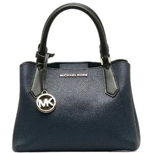 Michael Kors Pre-owned, Pre-owned, Dames, Zwart, ONE Size, Tweedehands leren handtassen