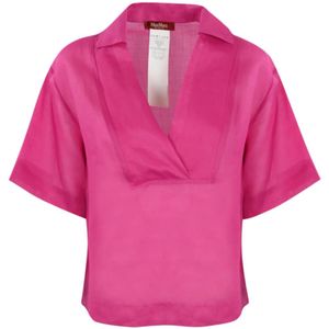 Max Mara Studio, Blouses Roze, Dames, Maat:XS