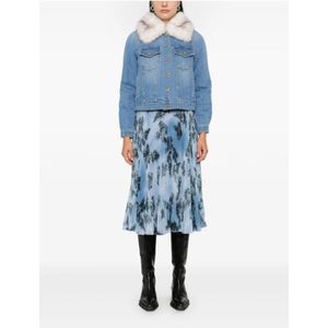 Ermanno Scervino, Jassen, Dames, Blauw, M, Patch Jas