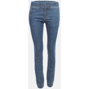 Chloé Pre-owned, Pre-owned, Dames, Blauw, S, Denim, Pre-owned Denim jeans