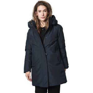 Woolrich, Mantels, Dames, Blauw, S, Polyester, Dimensions Anorak Parka met Nederlandse afmetingen