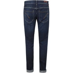 Dondup, Jeans, Heren, Blauw, W38, George Broek