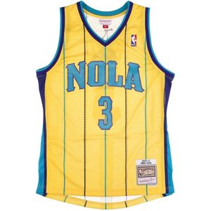 Mitchell & Ness, Sport, Heren, Geel, M, Basketbal jersey NBA nr. 03 Chris Paul