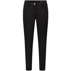 Betty Barclay, Broeken, Dames, Zwart, S, Slim Fit Casual Broek