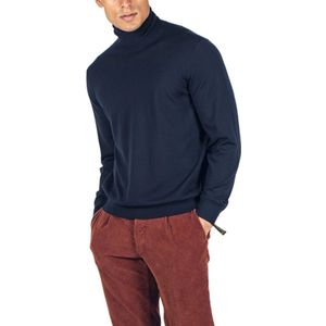 Z Zegna, Sweatshirts & Hoodies, Heren, Blauw, M, Comfortabele en stijlvolle jersey trui