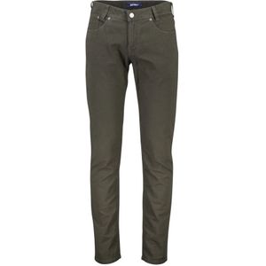 Gardeur, Broeken, Heren, Groen, W33 L34, Denim, Groen Geruite Denim Jeans