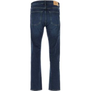 Boss, Jeans, Heren, Blauw, W33, Denim, Stretch Denim Delaware Jeans