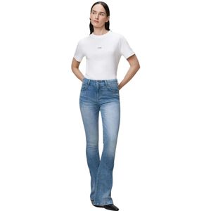 Lois, Jeans, Dames, Blauw, W28 L32, Raval 16 Jeans Blauw