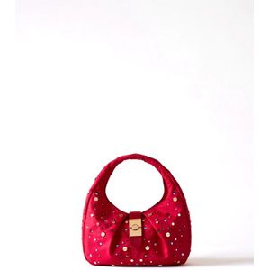 Borbonese, Handbags Rood, Dames, Maat:ONE Size