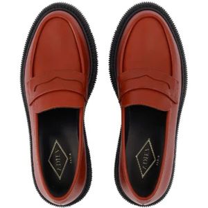 Adieu Paris, Schoenen, Dames, Rood, 36 EU, Leer, Leather flats