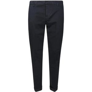 Dondup, Broeken, Heren, Blauw, W30, Gaubert gabardine broek