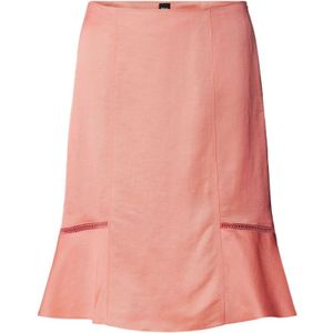 Hugo Boss, Elegant Vileina Rok Roze, Dames, Maat:S