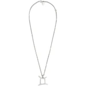 Balenciaga Vintage, Pre-owned Metal necklaces Grijs, Dames, Maat:ONE Size