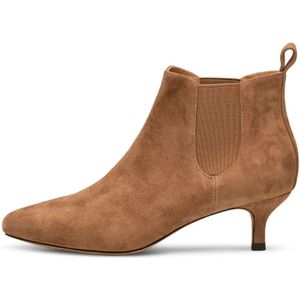 Shoe the Bear, Saga Chelsea Boot Suède - TAN Bruin, Dames, Maat:37 EU