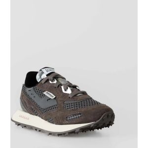 RUN OF, Sport, Dames, Veelkleurig, 41 EU, Suède, Moderne Suède en Synthetische Sneakers