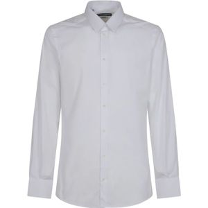 Dolce & Gabbana, Overhemden, Heren, Wit, 3Xl, Witte Overhemden voor Heren