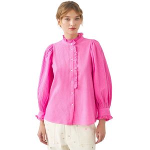 Antik Batik, Blouses & Shirts, Dames, Roze, L, Katoen, Katoenen blouse Avon