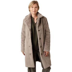 Oakwood, Mantels, Dames, Grijs, S, Katoen, Teddy Coat Cyber Style