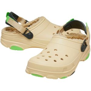 Crocs, Schoenen, Heren, Beige, 43 EU, Klassieke Platform Sandalen