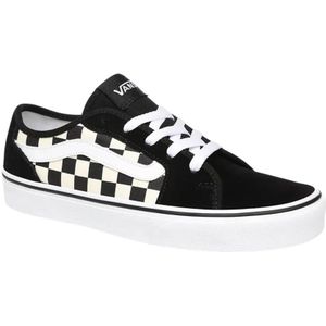 Vans, Schoenen, Dames, Zwart, 39 EU, Ruit Filmore Decon Schoenen