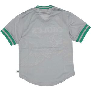 Mitchell & Ness, Sport, Heren, Groen, L, Polyester, NFL Jumbotron 3.0 Mesh V-neck Jersey