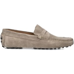 Stefano Lauran, Schoenen, Heren, Beige, 46 EU, Instapschoenen Beige