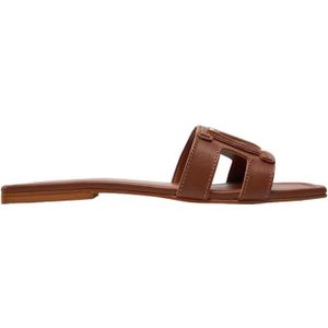 Guess, Hoge hak sandalen voor de zomer Bruin, Dames, Maat:36 EU