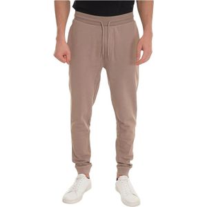 Hugo Boss, Broeken, Heren, Beige, S, Casual Trainingsbroek