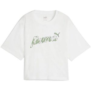 Puma, T-Shirts Wit, Dames, Maat:L